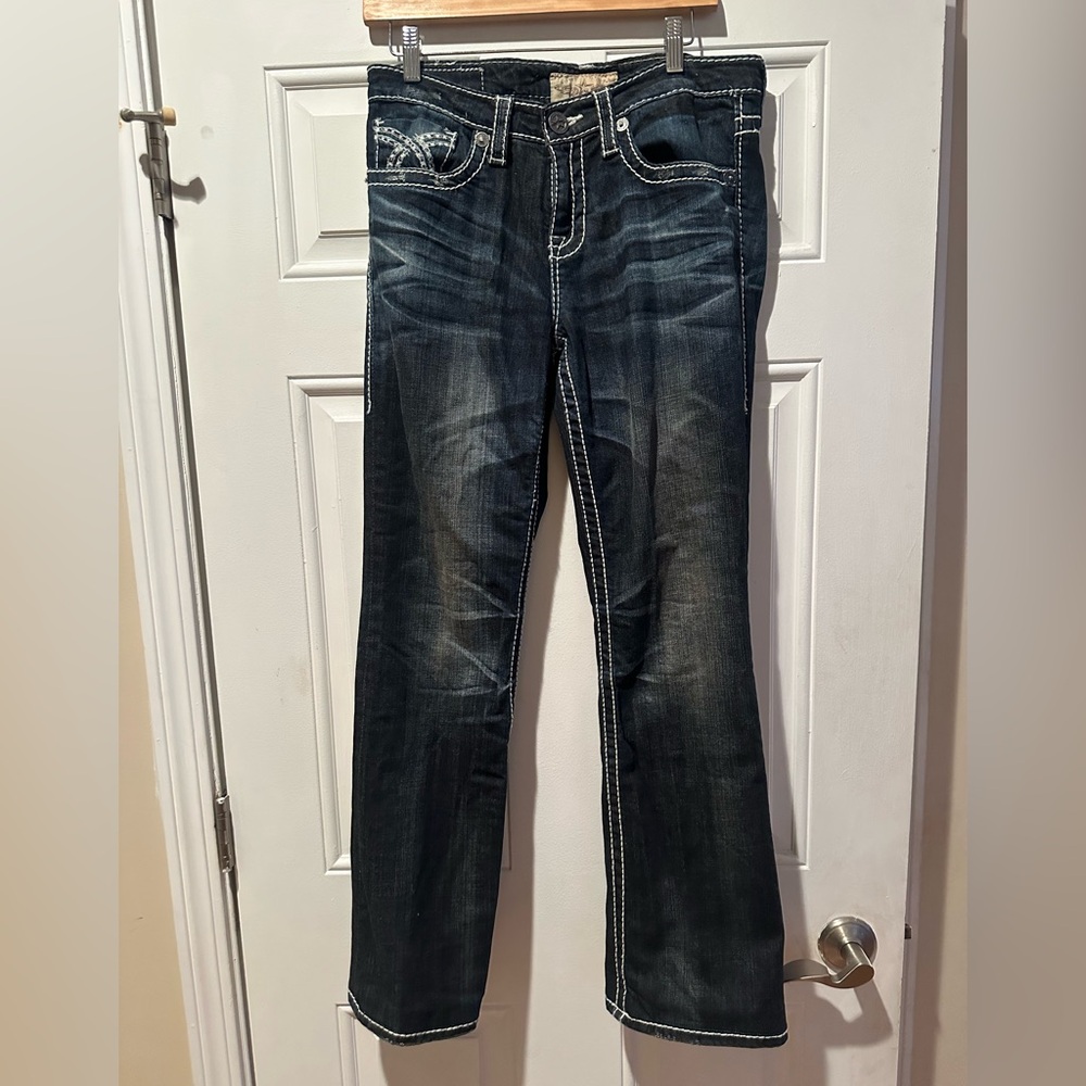 Big Star Dark Blue Maddie Jeans